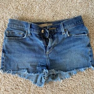 Joes Jeans Distressed Denim Shorts 25